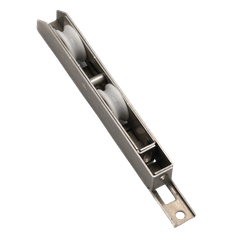 Bánh xe đôi hệ lùa 95 - hệ lùa 55 ray inox