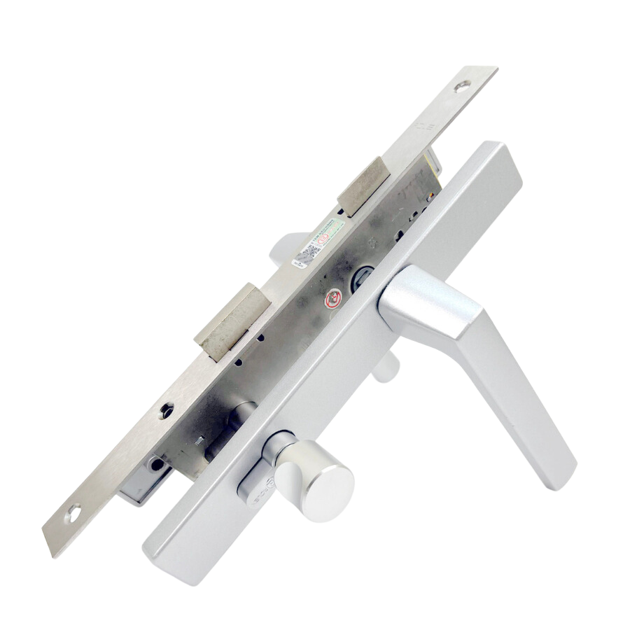 Bộ khóa đơn điểm tay vuông - lộ vít