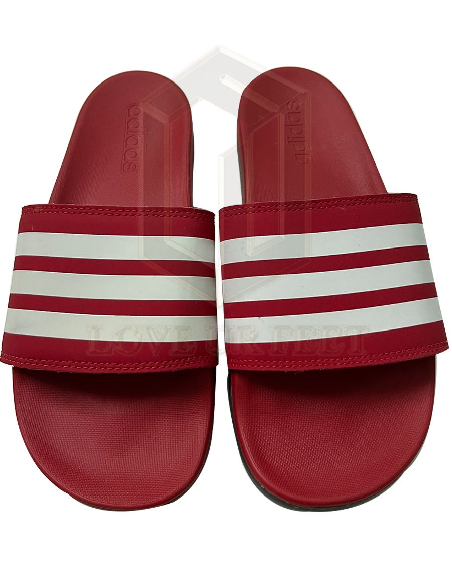  DÉP ADIDAS ADILETTE COMFORT RED 