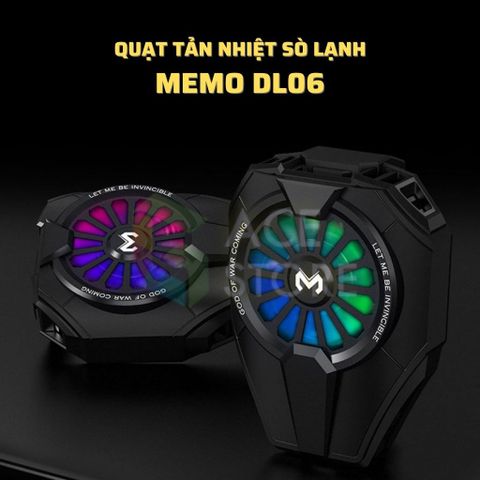  VOUCHER 15% - Quạt tản nhiệt điện thoại Memo DL06 