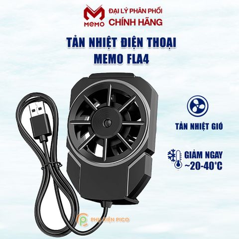  VOUCHER 15% - QUẠT TẢN  NHIỆT ĐIỆN THOẠI MEMO FLA4 