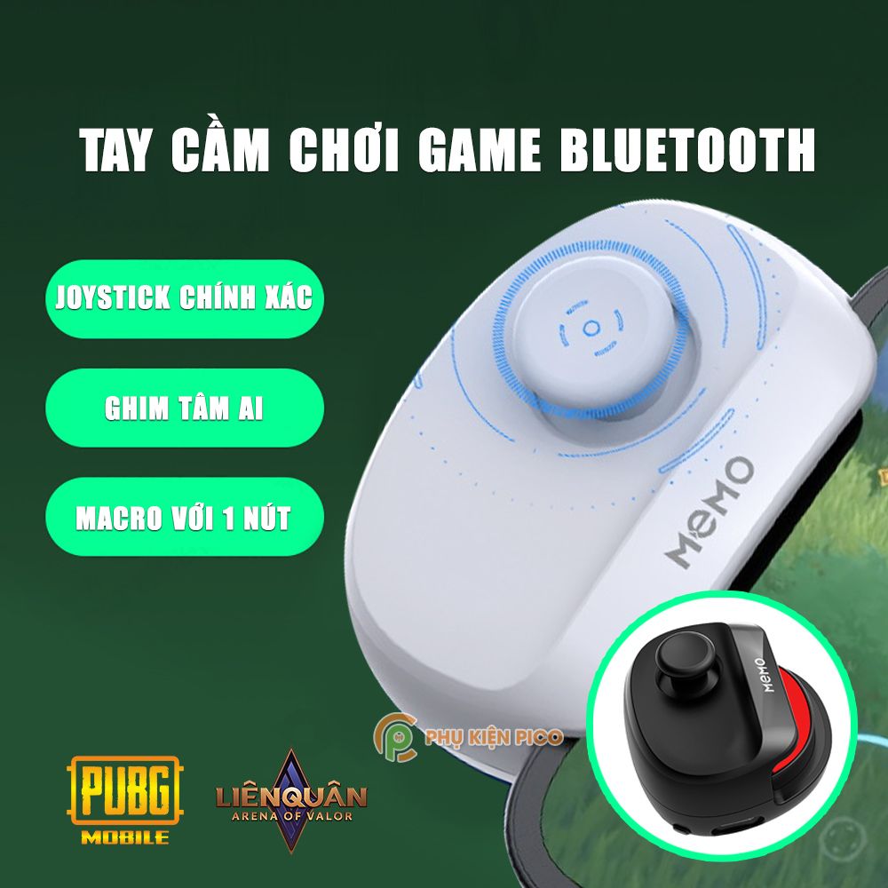  VOUCHER 15% - TAY CẦM CHƠI GAME ĐIỆN THOẠI BLUETOOTH KHÔNG DÂY MEMO MB01- JOYSTICK GAMEPAD CHƠI GAME PUBG 