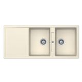 Chậu Rửa Bát Đá Hafele HS20-GKD2S80 570.33.430 Có Bàn Chờ