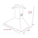 Máy hút mùi treo tường Teka DBB 90