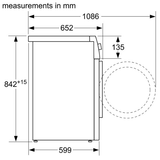 Máy Sấy Quần Áo Bosch WPG24100MY Serie 6
