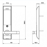 Khóa Điện Tử Hafele EL7500-TC 912.20.551