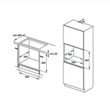 Lò Nướng Âm Tủ Hafele HC-621KB 535.62.571