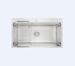 Chậu Rửa Bát Chống Xước Konox KN8248SO Dekor