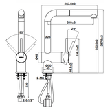 Vòi Rửa Bát Đá Hafele HT21-GH1P250 577.55.290