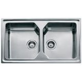 Chậu rửa bát Inox 2 hố Teka PREMIUM 2B 80 (2C 80)