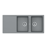 Chậu Rửa Bát Đá Hafele HS20-GKD2S80 570.33.530 Có Bàn Chờ