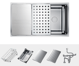 Chậu rửa bát 1 hố Konox  KN7644SU Dekor