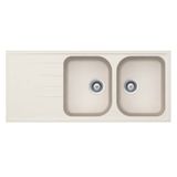 Chậu Rửa Bát Đá Hafele HS18-GED2R80 570.35.460 Có Bàn Chờ