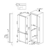Tủ lạnh âm tủ Smeg C7176DNPHSG 535.14.522