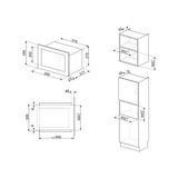 Lò vi sóng kết hợp nướng Smeg FMI325X 536.34.161