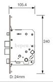 Khóa điện tử Hafele EL9500 – TCS 912.05.353