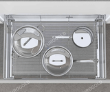 Giá Xoong Nồi Gắn Cánh Inox Mạ Crom Eurogold EG6260