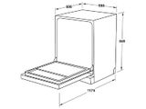 Máy Rửa Bát Hafele HDW-F605B 535.29.660