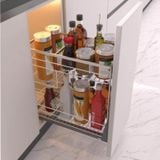 Rổ Kéo Chai Lọ Gia Vị Đa Năng 400mm Hafele SONATA 549.20.040