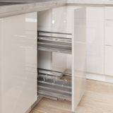 Giá chai lọ, gia vị tủ dưới Hafele OMERO 400 - 549.20.825