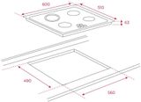 Bếp điện 3 vùng nấu Teka TZ 6315