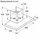 Máy Hút Mùi Bosch DWBM98G50B