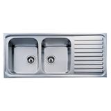 Chậu rửa bát Inox 2 hố Teka Classic 1160.500 2B.1D