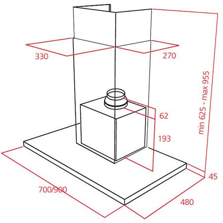 Máy hút mùi Teka DPL 786 T – kitchenkingvn