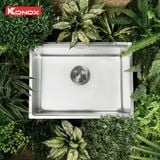 Chậu Rửa Bát 1 Hố Konox Tari 6448SM – Thiết Kế Sang Trọng, Tối Ưu Không Gian Bếp