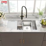 Chậu Rửa Bát 1 Hố Konox Tari 8748SM – Đa năng, tinh gọn cho không gian bếp hiện đại