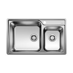 Chậu Rửa Bát inox 2 Hố Blanco LEMIS XL 8 IF