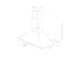 Hút mùi áp tường Elica CLAIRECLAIRE 90CM