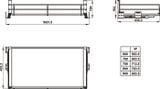 Giá xoong nồi tủ dưới Hafele Kason 549.08.864