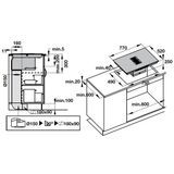 Bếp từ kết hợp hút mùi Hafele HC-IHH77A 539.66.822