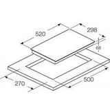 Bếp Từ Domino Hafele HC-I302B 536.01.670