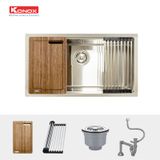 Chậu rửa bát 1 hố Konox KN8046SU