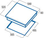 Bếp từ Cata IDB 6003 PRO BK