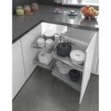 Giá góc xoay liên hoàn Grob nan dẹt đáy đặc GM304 - 290R ( Mở phải )