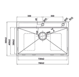 Chậu Rửa 1 Hố Hafele WS R10 HS25-SSN1S-7650 567.24.484