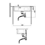 Chậu Rửa 1 Hố Hafele WS R10 HS25-SSN1S-7650 567.24.484