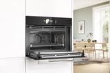 Lò Nướng Kết Hợp Vi Sóng Bosch CMG778NB1 – Đỉnh Cao Công Nghệ Bếp Âm Tủ Serie 8