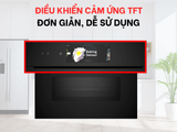 Lò Nướng Kết Hợp Vi Sóng Bosch CMG778NB1 – Đỉnh Cao Công Nghệ Bếp Âm Tủ Serie 8