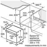 Lò nướng âm tủ Bosch serie 4 HBA534EB0K