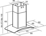 Hút mùi đảo Cata ISLA GAMMA 900