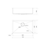 Chậu Rửa Bát 1 Hố Malloca MS 6070