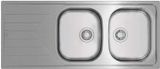 Chậu rửa bát inox 2 hố Teka UNIVERSE 80 T-XP 2B 1D