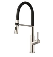 Vòi Rửa Bát Thân Mềm Konox Tema Nickel