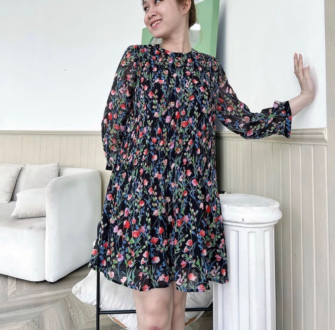 Kids Shop Hàng chuẩn VNXK  Váy thêu Zara đuôi cá siu xinh iu Em này  ưng quá lun các chế ah Chất vải cát sần ko nhăn nhầu Thêu hoa chim