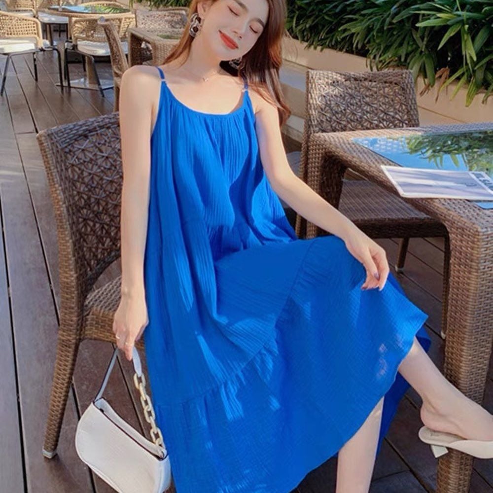 V5453  Váy 2s caro nhún thân 2M  Vani Shop