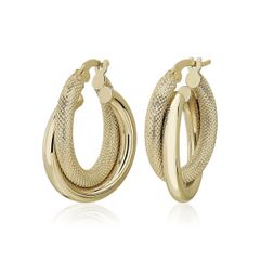 Bông tai Double Hoop Earrings